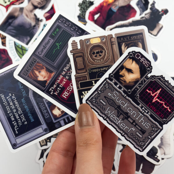 Resident Evil Iconic 32 Parça Sticker Paketi