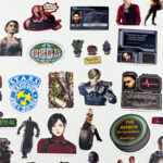 Resident Evil Iconic 32 Parça Sticker Paketi