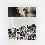 Peaky Blinders sticker paketi 27 parça suya dayanıklı vinil etiket seti
