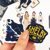 Peaky Blinders sticker paketi 27 parça suya dayanıklı vinil etiket seti