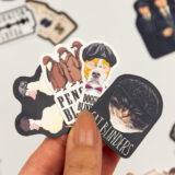 Peaky Blinders sticker paketi 27 parça suya dayanıklı vinil etiket seti
