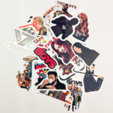 The Boys dizisi karakterlerinin yer aldığı 22 parça suya dayanıklı vinil sticker seti