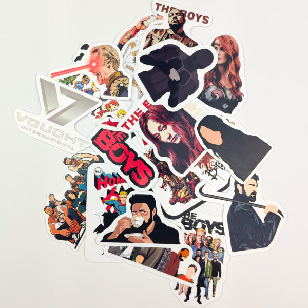The Boys Sticker Paketi 22 Parça Kaliteli Su Geçirmez Etiket Seti