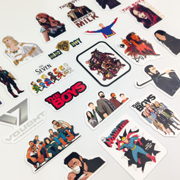 The Boys Sticker Paketi 22 Parça Kaliteli Su Geçirmez Etiket Seti