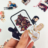 The Boys dizisi karakterlerinin yer aldığı 22 parça suya dayanıklı vinil sticker seti
