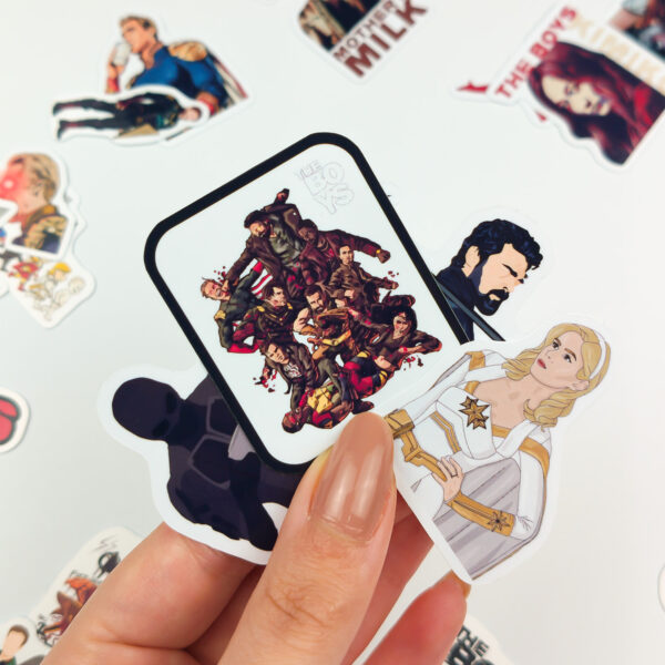 The Boys Sticker Paketi 22 Parça Kaliteli Su Geçirmez Etiket Seti