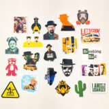 Breaking Bad temalı 21 parça suya dayanıklı vinil sticker seti