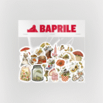 Cottagecore Masalsı Orman Temalı 26 Parça Kaliteli Su Geçirmez Etiket Seti