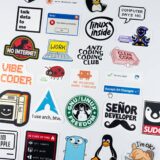 Yazılımcı temalı 27 parça suya dayanıklı laptop sticker paketi