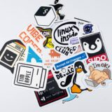 Yazılımcı temalı 27 parça suya dayanıklı laptop sticker paketi