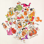 Taş Devri Temalı Sticker Paketi 23 Parça Çakmaktaşlar Kaliteli Su Geçirmez Etiket Seti