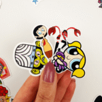 Powerpuff Girls Mega Sticker Paketi 46 Parça Kaliteli Su Geçirmez Etiket Seti