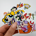 Powerpuff Girls 14 Parça Kaliteli Laptop Ajanda Termos Etiket Seti