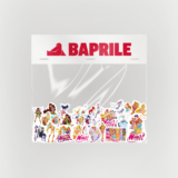 Winx Club karakterlerinin olduğu 26 parça suya dayanıklı vinil sticker seti