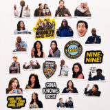 Brooklyn Nine-Nine 28 parça suya dayanıklı vinil sticker seti