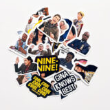 Brooklyn Nine-Nine 28 parça suya dayanıklı vinil sticker seti
