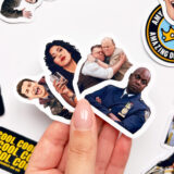 Brooklyn Nine-Nine 28 parça suya dayanıklı vinil sticker seti
