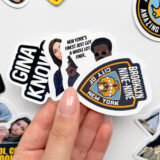 Brooklyn Nine-Nine 28 parça suya dayanıklı vinil sticker seti