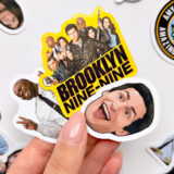 Brooklyn Nine-Nine 28 parça suya dayanıklı vinil sticker seti