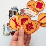 Team Fortress 2 TF2 33 parça suya dayanıklı vinil sticker seti