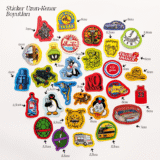 The Dump III eğlenceli sticker koleksiyonu 30 parça suya dayanıklı vinil sticker seti