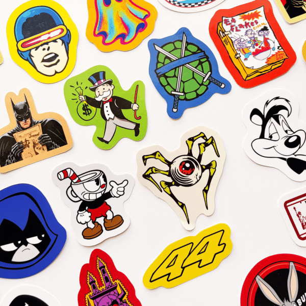 The Dump IV Eğlenceli Sticker Koleksiyonu 30 Parça Laptop Telefon Termos Etiket Seti