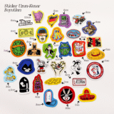 The Dump IV eğlenceli sticker koleksiyonu 30 parça suya dayanıklı vinil sticker paketi