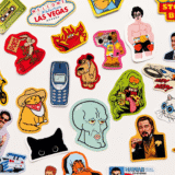 The Dump eğlenceli sticker koleksiyonu 30 parça vinil sticker seti