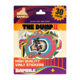 The Dump II eğlenceli sticker koleksiyonu 30 parça suya dayanıklı vinil sticker seti