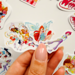 Winx Club 26 Parça Kaliteli Laptop Telefon Termos Etiket Seti