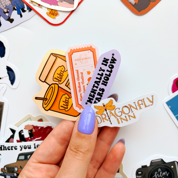 Gilmore Girls 30 Parça Sticker Paketi Suya Dayanıklı Laptop Termos Telefon Etiket Seti