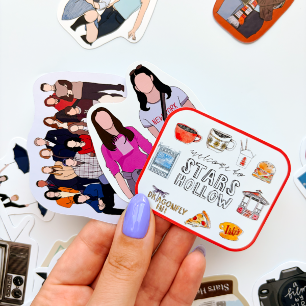 Gilmore Girls 30 Parça Sticker Paketi Suya Dayanıklı Laptop Termos Telefon Etiket Seti