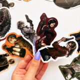 Resident Evil Legends 23 parça büyük sticker paketi suya dayanıklı vinil