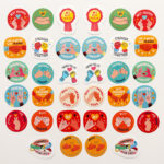 Arkadaşlık Temalı İkili Set 34 Parça Paylaşımlı Sticker Paketi Suya Dayanıklı Ajanda Laptop Termos Telefon Etiket Seti