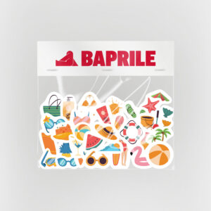 Renkli Yaz Tatili Temalı 73 Parça Mix Sticker Paketi Summer Suya Dayanıklı Laptop Termos Telefon Etiket Seti