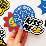 The Dump V eğlenceli sticker koleksiyonu 18 parça suya dayanıklı vinil sticker paketi