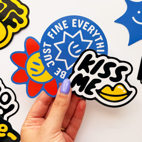 The Dump V Eğlenceli Sticker Koleksiyonu 18 Parça Laptop Kaykay Termos Etiket Seti