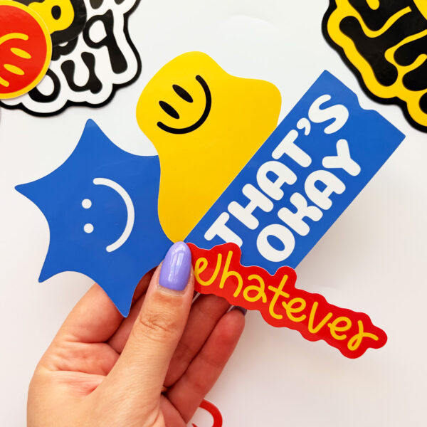The Dump V Eğlenceli Sticker Koleksiyonu 18 Parça Laptop Kaykay Termos Etiket Seti