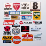 Hayali Şampiyona Ralli Sponsor Çıkartmaları 24 Adet Suya Dayanıklı Vinil Sticker Seti