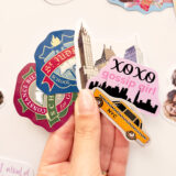 Gossip Girl 28 adet suya dayanıklı vinil sticker paketi