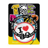 Baprile The Dump VI eğlenceli sticker koleksiyonu 30 parça suya dayanıklı vinil etiket seti
