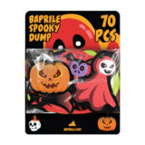 Spooky Dump Halloween 70 adet Cadılar Bayramı sticker paketi ve etiketleri