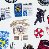 Resident Evil Umbrella Corp 14 parça suya dayanıklı vinil sticker seti