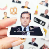 The Office sticker paketi 25 parça suya dayanıklı vinyl etiket seti