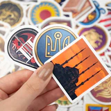 Age of Empires 2 ikonik 82 parça mega sticker paketi - Baprile koleksiyonluk vinil stickerlar