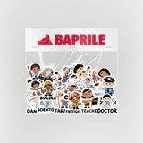 İngilizce meslekler sticker paketi 23 parça suya dayanıklı vinil etiket
