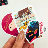 Fleabag Sticker Paketi 20 Parça Suya Dayanıklı Vinil Etiketler