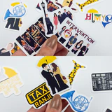 How I Met Your Mother 23 parça suya dayanıklı parlak vinil sticker seti