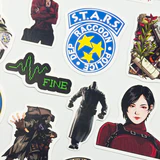 Resident Evil Iconic 32 Parça Sticker Paketi
