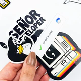 Yazılımcı Laptop Sticker Paketi 27 Parça Suya Dayanıklı Developer Etiket Seti